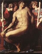 Dead Christ with Angels, Rosso Fiorentino